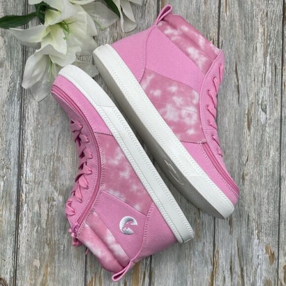 BILLY Footwear Street Girls' Tie Dye Hightop Shoes Sneakers Size 9 - Picture 4 of 14